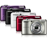 Appareil Photo Numérique Nikon Coolpix L27 - 16.4 MP, Mémoire 8 GB, Occasion, Compact Noir
