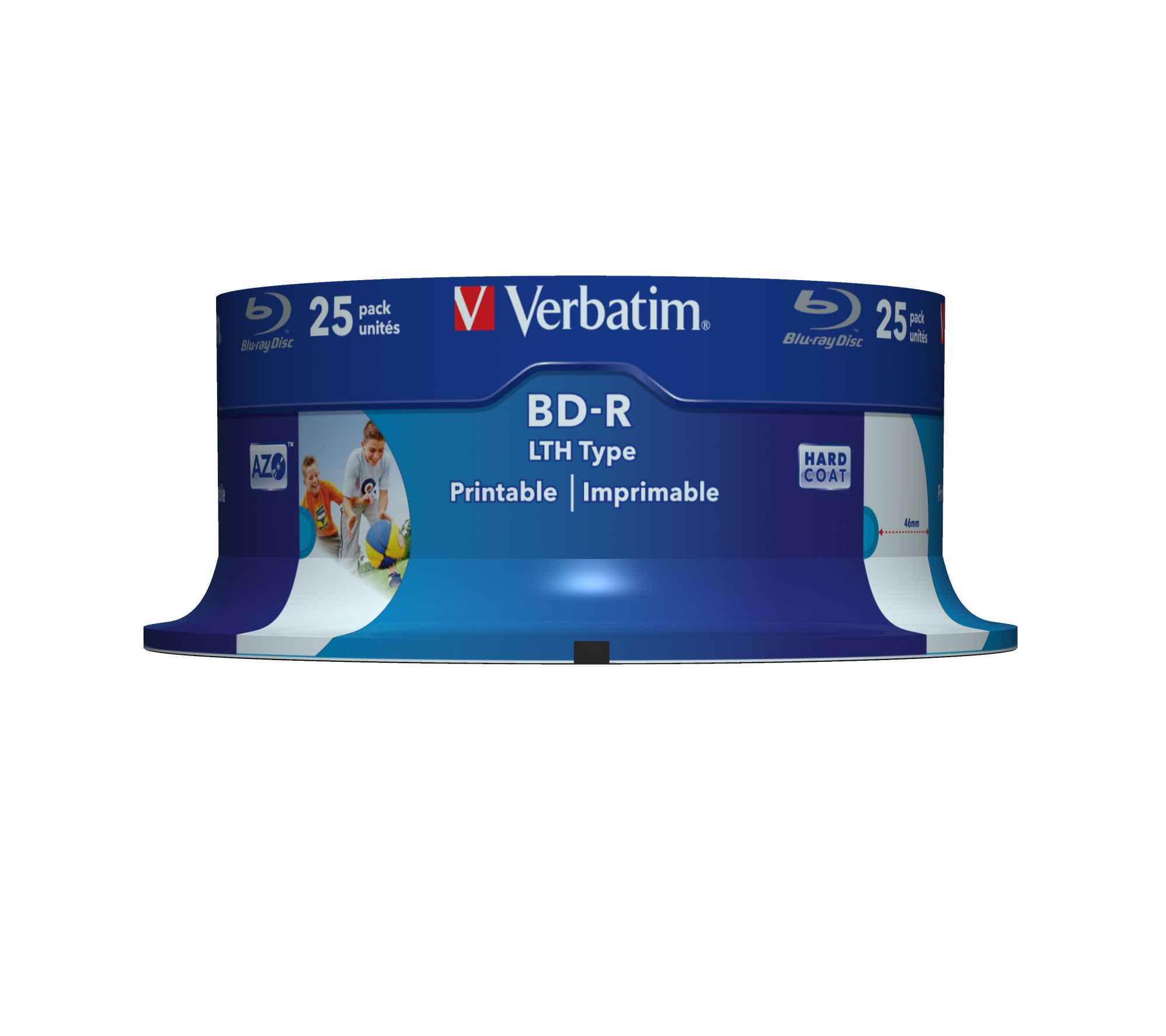 Verbatim BDR SL LTH BluRay Blank Discs 25 GB 6x Speed Wide Inkjet