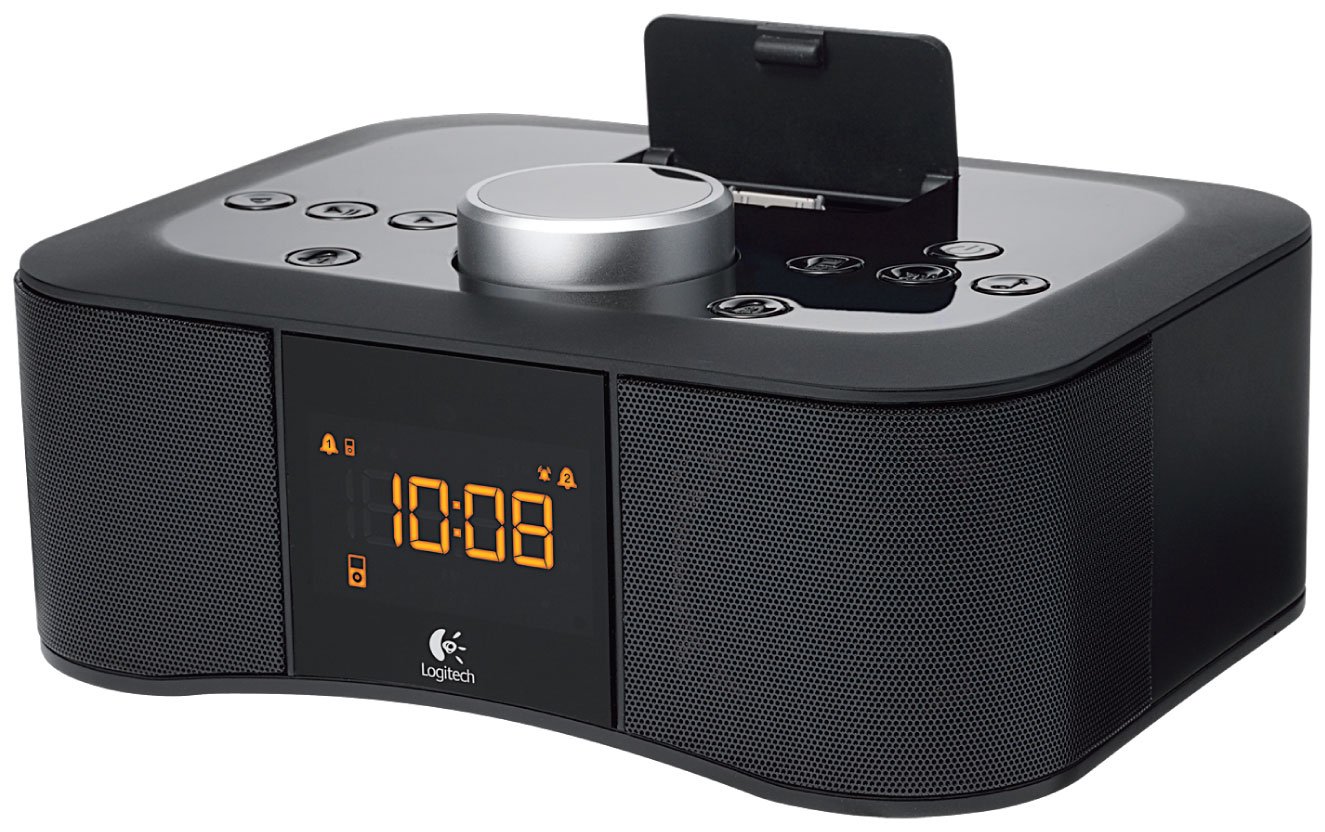Logitech Clock Radio Dock S400i Lautsprecher für Apple iPhone/iPod