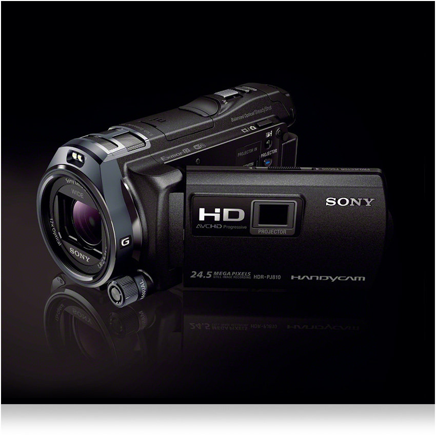 Sony HDRPJ810E Videocamera Handycam, Sensore CMOS Exmor R da 4,6 mm