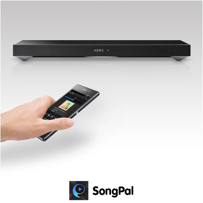 Sony HTXT1 Barra de sonido 2.1 de 170W (Subwoofer integrado,