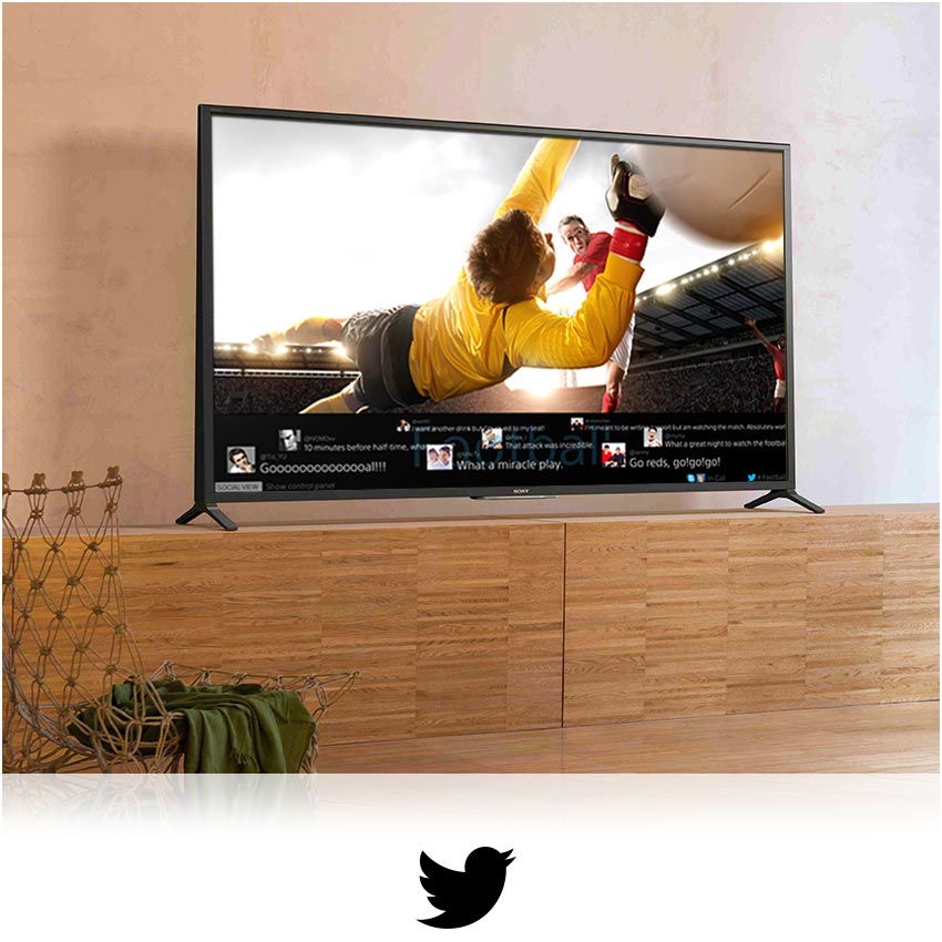 Sony KDL60W855BBU 60inch Wedge Design Widescreen 1080p Full HD Smart