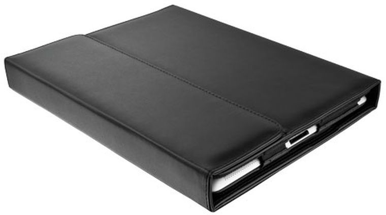 Zienstar - clavier et étui en cuir Bluetooth Rechargeable sans fil