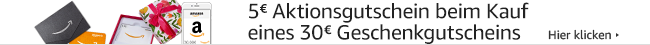 5€ Aktionsgutschein beim Kauf eines 40€ Geschenkgutscheins