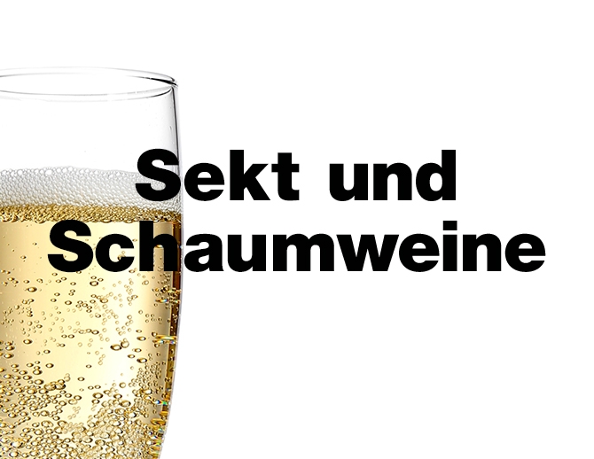 Sekt und Schaumweine