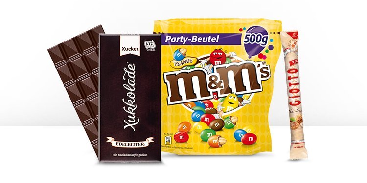 Schokolade &amp; Süßigkeiten