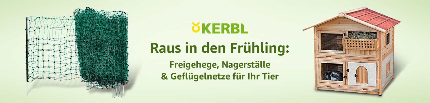 Raus in den Frühling: Kerbl Freigehege, Nagerställe & Geflügelnetze für Ihr Tier.jpg