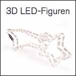 SnowEra SnowEra 5x LED Gartenleuchtstäbe Balkonleuchten mit Acryl-Stern