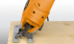 Stichsäge mit Elektronischer Drehzahlsteuerung + 1 Sägeblatt, 450 Watt - Funktionen