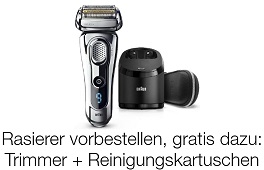 Braun Serie 9 Aktion