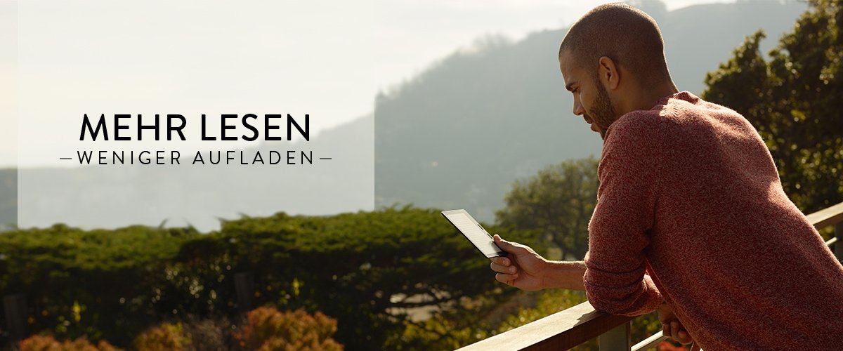 Mehr lesen. Weniger aufladen.