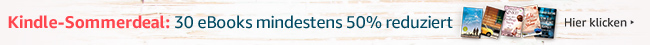 Der lange Kindle-Lesesommer: Top-eBooks mindestens 50% reduziert