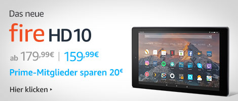 Das neue Fire HD 10-Tablet mit Alexa Hands-free (demnächst verfügbar) http://amzn.to/2yQI40u