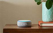 Echo Dot mit Uhr