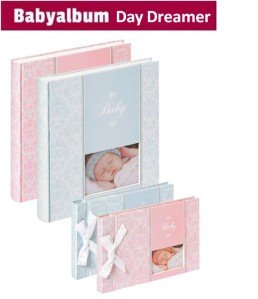 Fotoalbum für Baby Little Panda | 28x30,5 cm, Blau