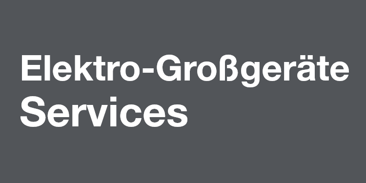 Elektro-Großgeräte Services