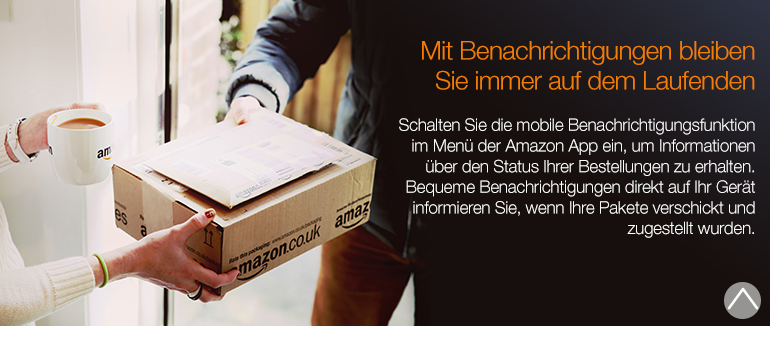 Amazon App Benachrichtigungen