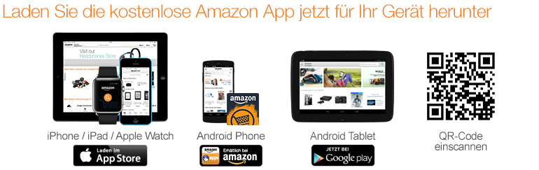 Laden Sie die Amazon App jetzt kostenlos herunter