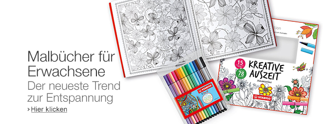 Malbücher für Erwachsene