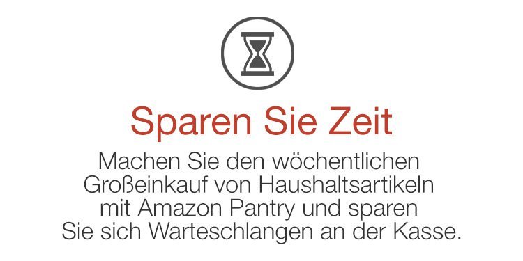 Zeit sparen beim Einkaufen