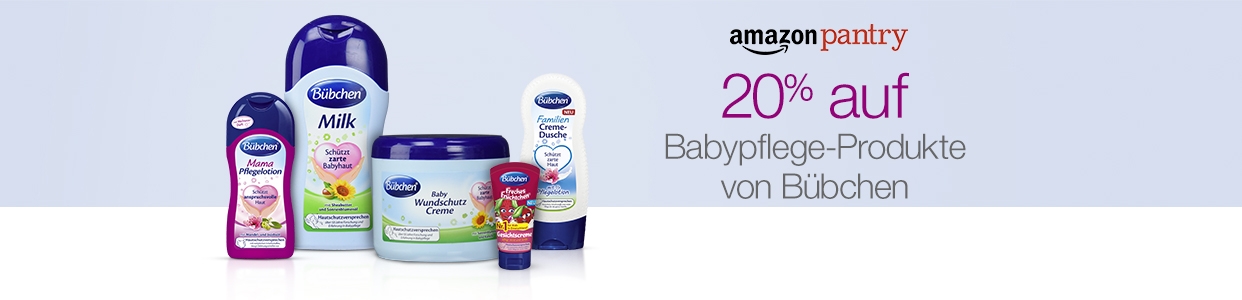 20% Rabatt auf Produkte von Bübchen