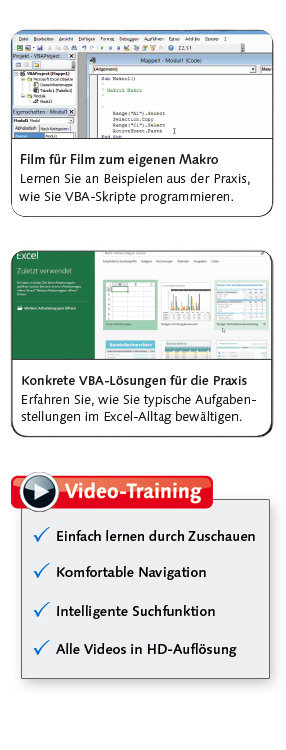 H�hepunkte des Video-Trainings