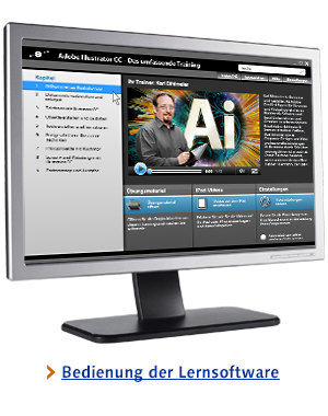 Bedienung der Lernsoftware