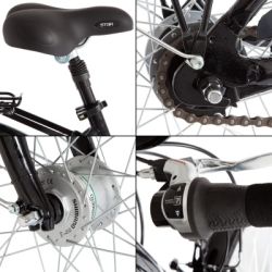 Ultrasport Damen 7 Gang Aluminium City-/ATB-/Trekking Fahrrad, Reifengröße: 28 Zoll (71,1 cm), Nabendynamo, Reflexstreifen, Standlicht - Weitere Features