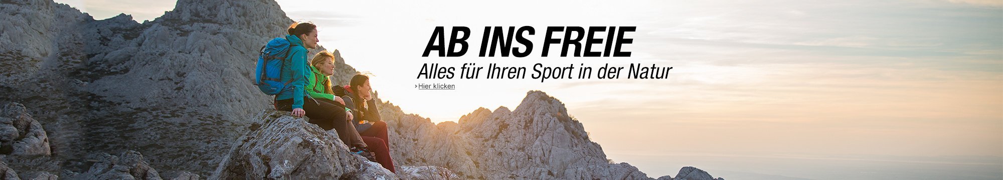 Ab ins freie
