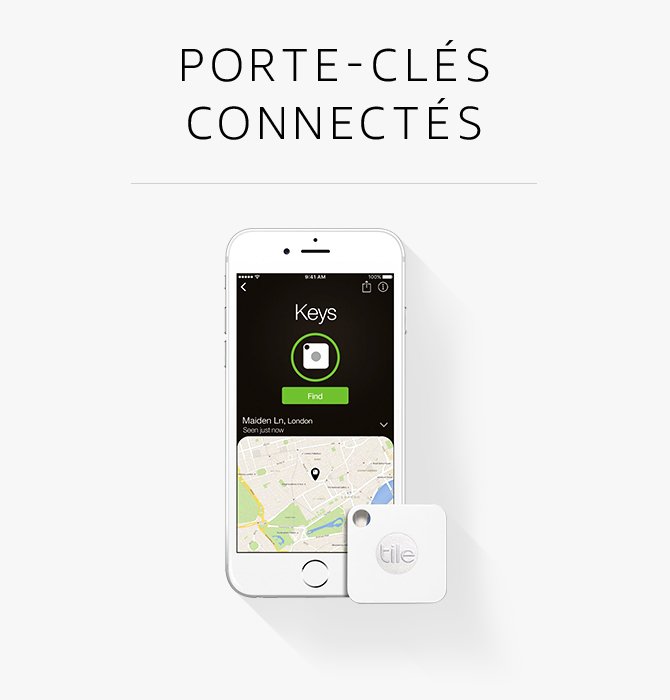 Porte-clés connectés