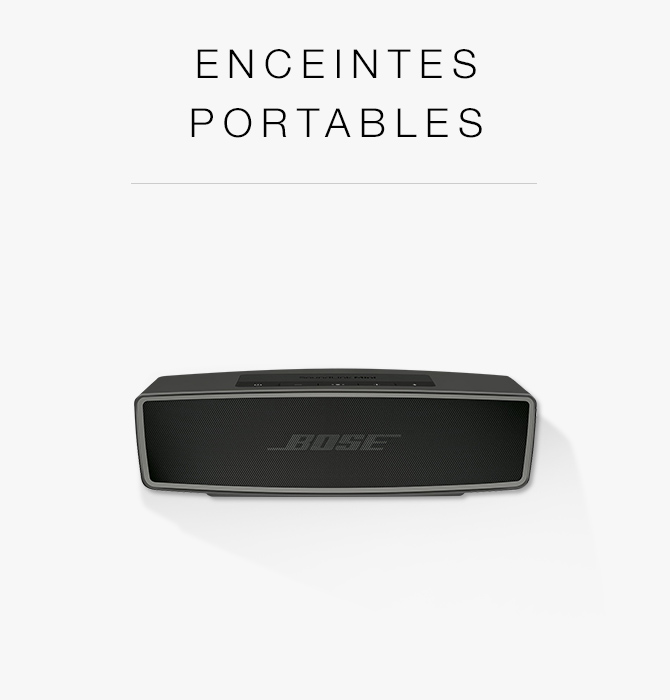 Enceintes portables