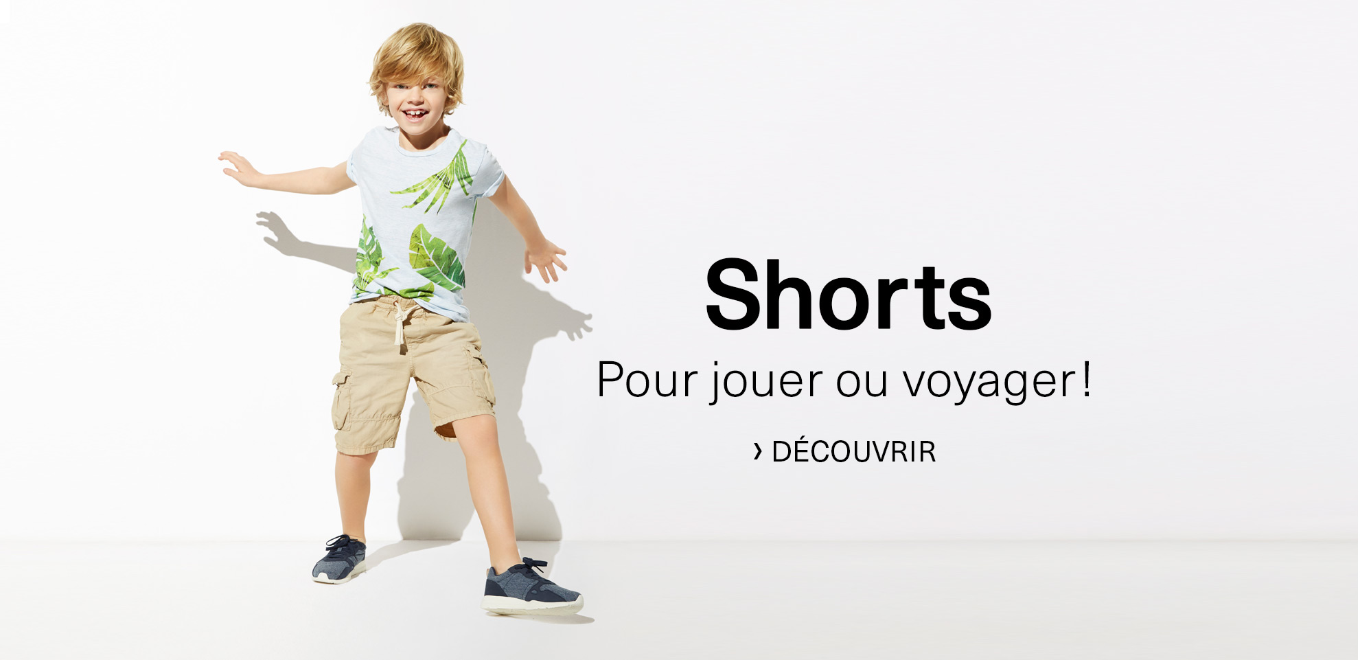 Shorts Garçon