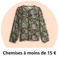 Chemises à moins de 15€