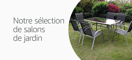 Notre sélection de salons de jardin