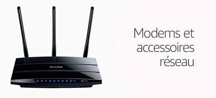 Modems et accessoires réseau