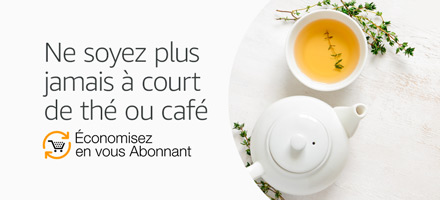 Ne soyez plus jamais à court de thé ou café