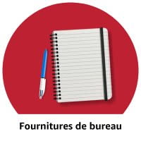 Fournitures de bureau