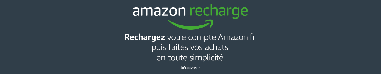 Rechargez votre compte Amazon.fr puis faites vos achats en toute simplicité