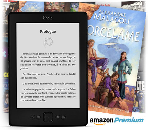 Kindle, &Eacute;cran Eink 6", Wi Fi (Pr&eacute;c&eacute;dente G&eacute;n&eacute;ration 5&egrave;me