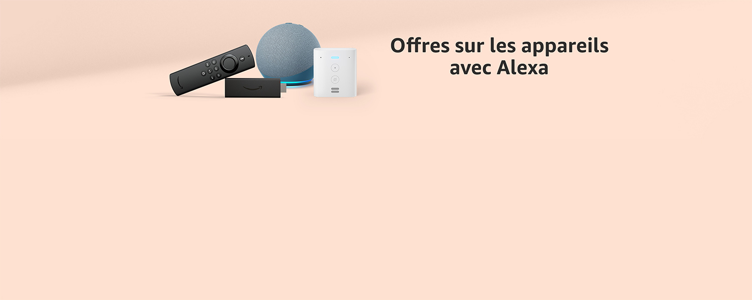 Offres sur les appareils avec Alexa