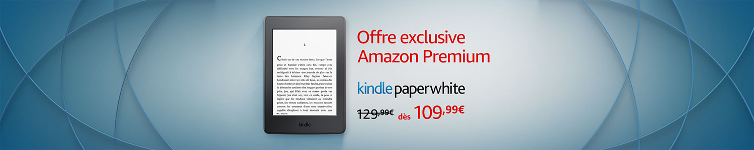 Kindle Paperwhite: Offre exclusive Amazon Premium