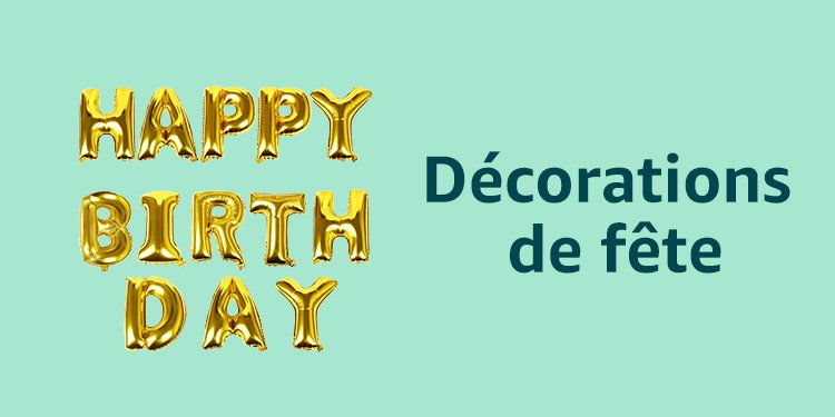 Décorations d'anniversaire