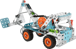 Grue Meccano - Hauteur 1 Mètre - Longueur 96 Cm - Pièce De Collection