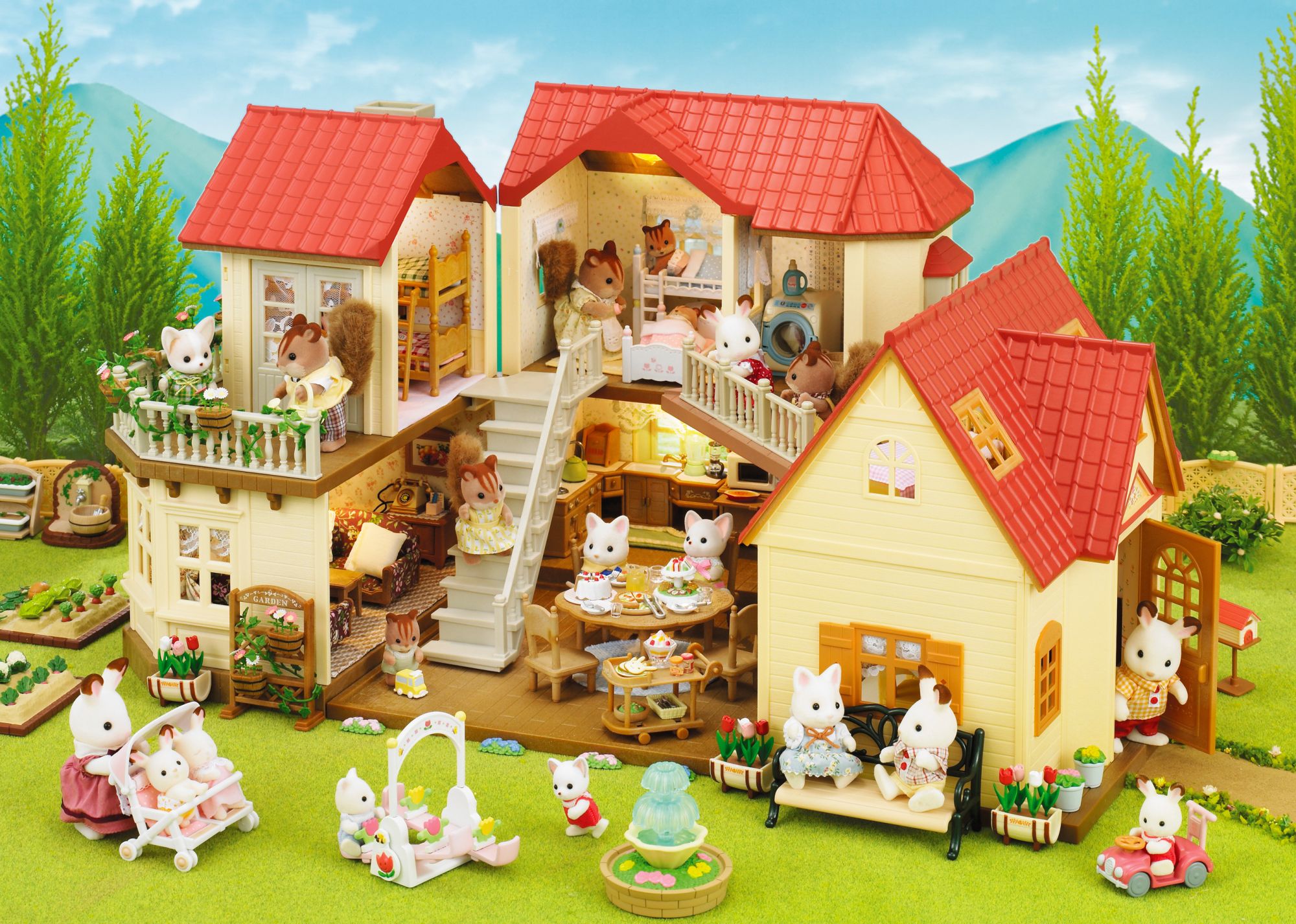 Maison de poupee sylvanian clearance