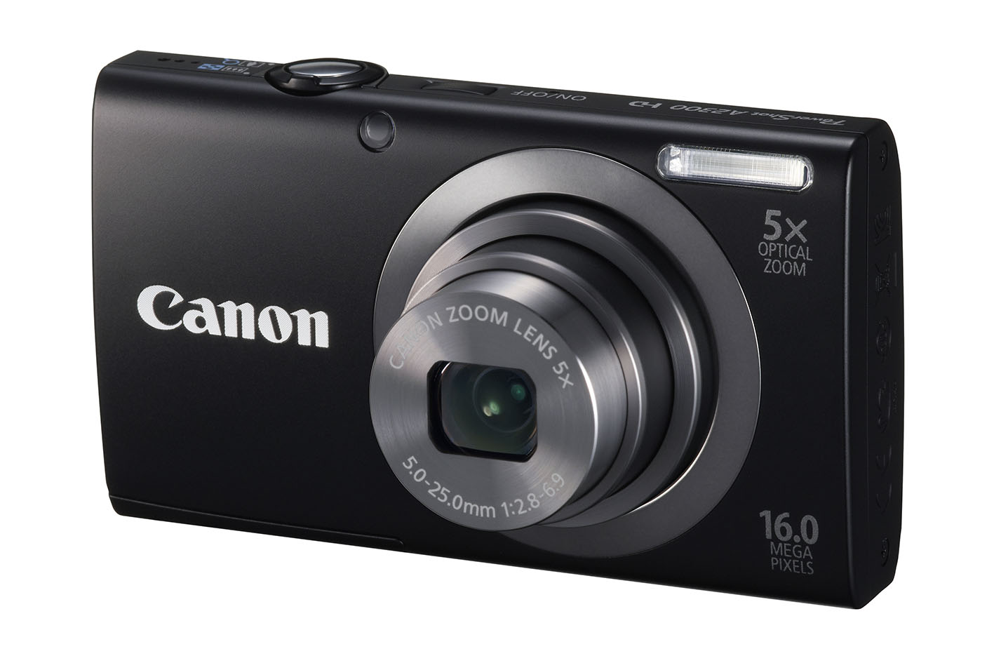 Canon PowerShot A2300 Fotocamera Compatta Digitale, 16 MP, Nero Amazon