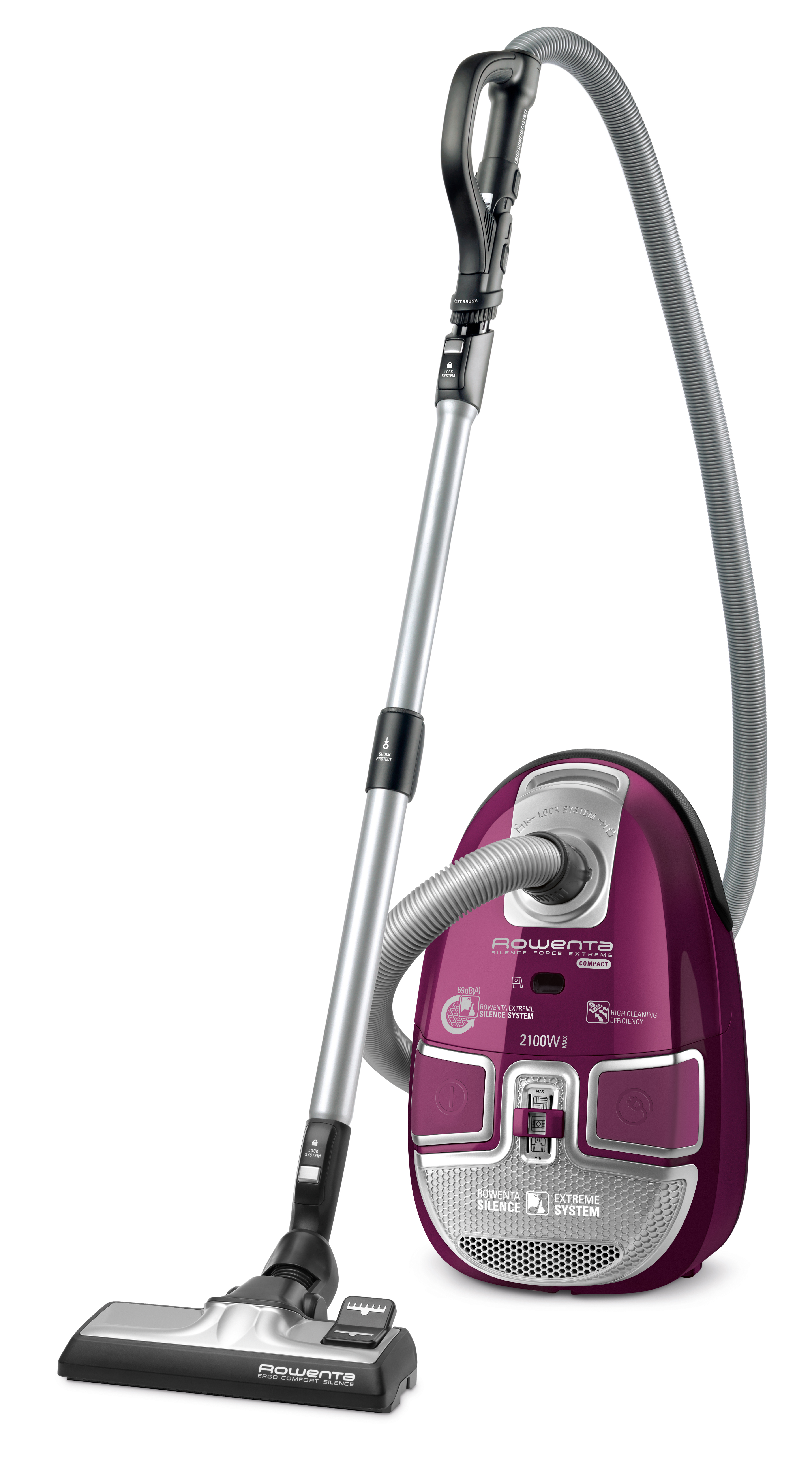 Filtro 5 Strati Microfiber 10 Sacchetti Per Aspirapolvere Rowenta - Compatibili Con Silence Force, Hygiene, Effitech, Compact Power, Power XXL Aspirapolvere Rowenta Con Sacco