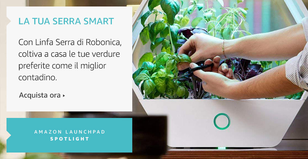 Amazon Launchpad: Linfa, la tua serra smart