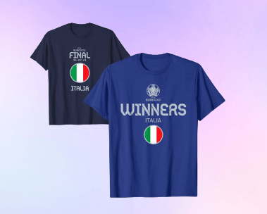 Daje Italia! Scopri la maglietta della finale