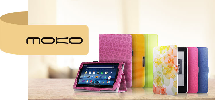 Custodie Moko per Kindle e Fire