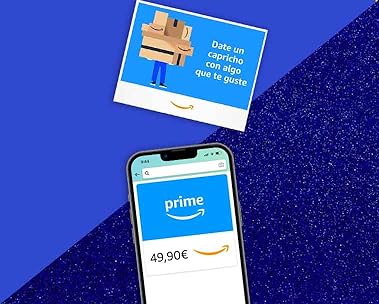 Tarjetas regalo para la fiesta de ofertas Prime